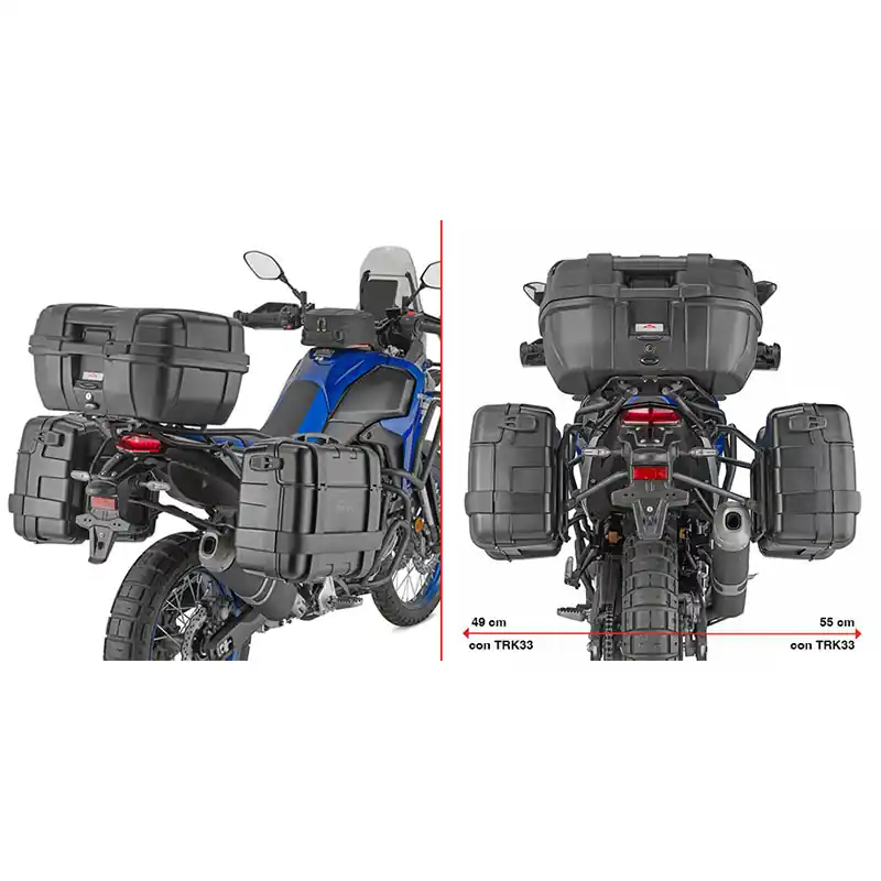 Portavaligie Laterale Givi PLO2174MK- Nuovo Arrivo