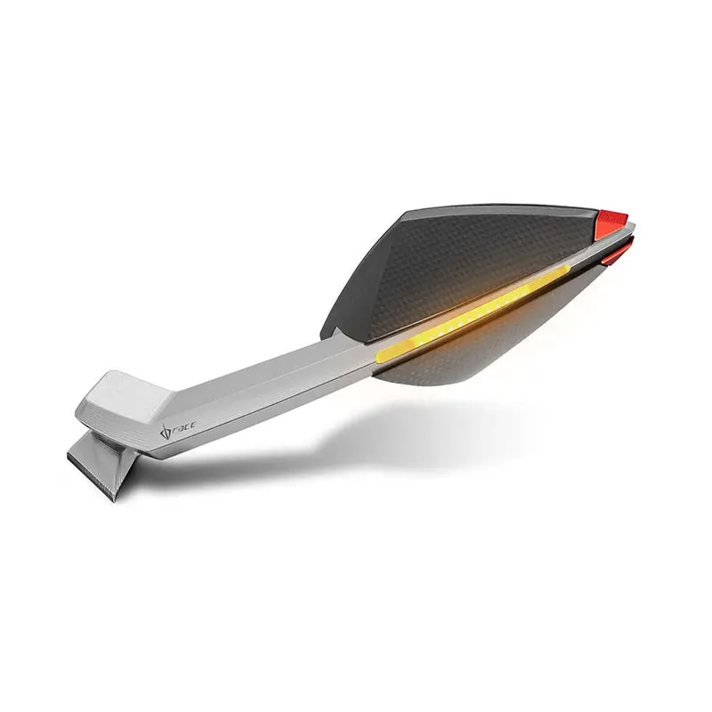 Specchi Db Race Blade Panigale V4/V2 grigio opaco rosso- Di Tendenza