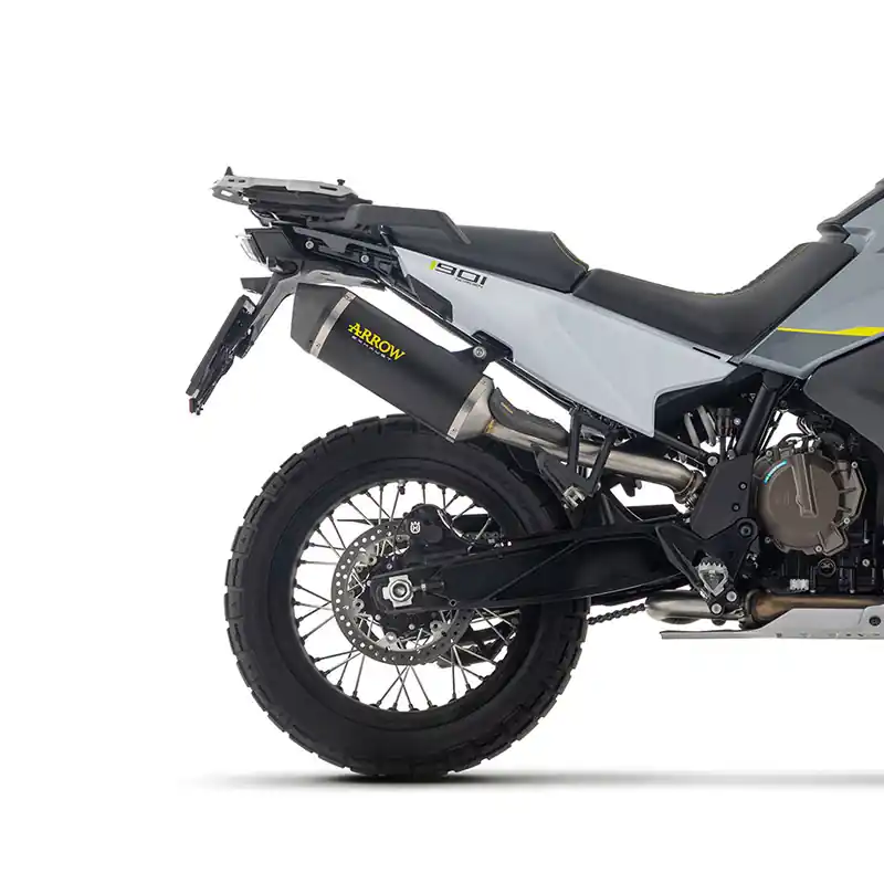 Arrow Race-Tech Alluminio Dark ECE Slip On Norden 901- Occasione