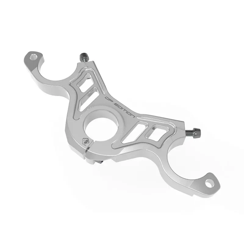 Ultime Pezzi Piastra Sterzo Dbk GP Edition Panigale V2 argento-