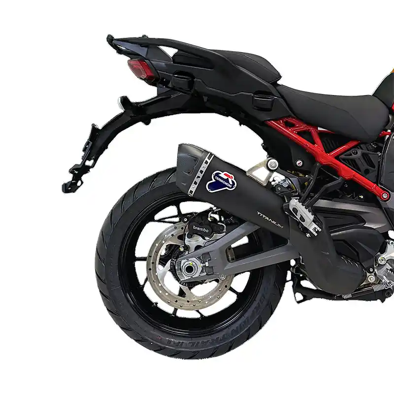 Termignoni Omologato Titanio Nero Slip On MTS V4 2025- Spedito Oggi
