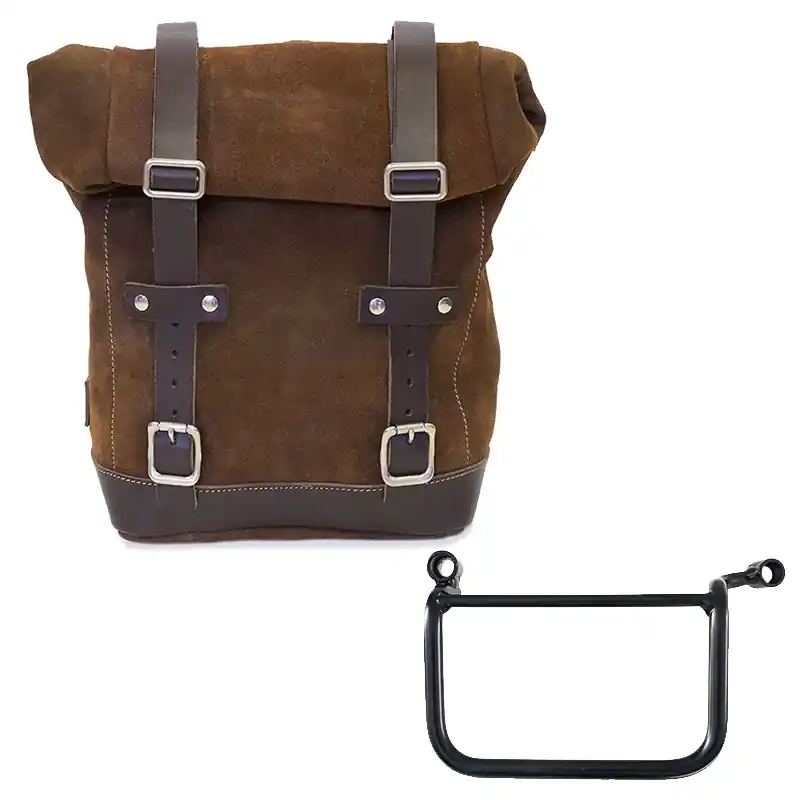 Offerta Borsa Unit Garage Crosta 10-14L Himalayan 450 marrone-