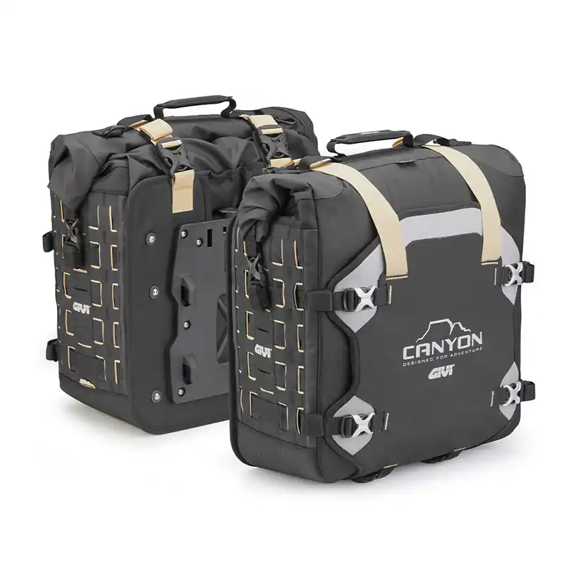 Borse Laterali Givi GRT709B Canyon nero- Sconto