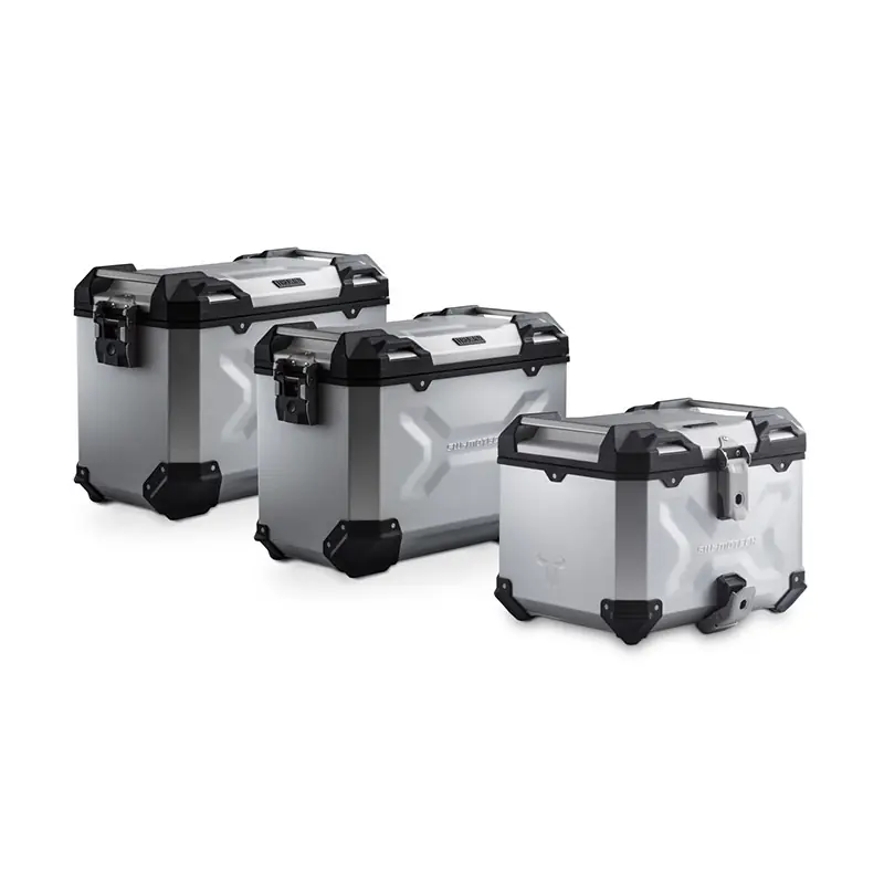 Prezzo Basso Set Sw Motech Trax ADV Oem R 1300GS ADV argento-