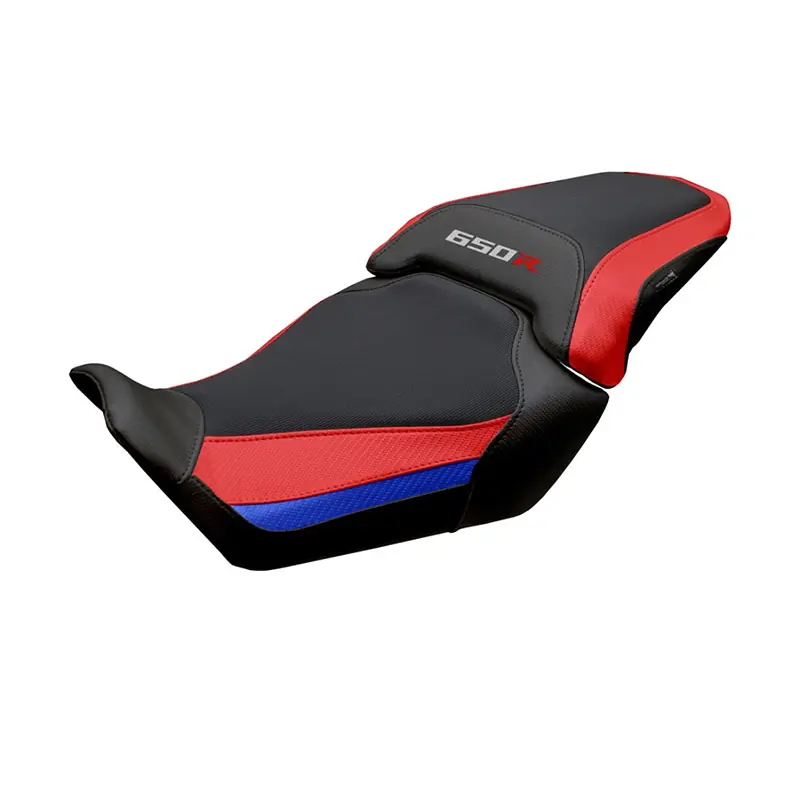 Nuova Collezione Rivestimento Sella Mali Honda CBR 650 R rosso blu-