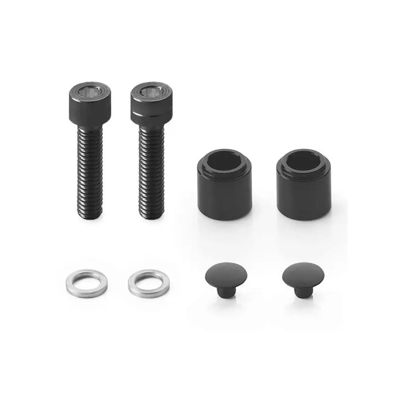 Sconto Adattatori Specchio Rizoma Naked BSN904 nero-