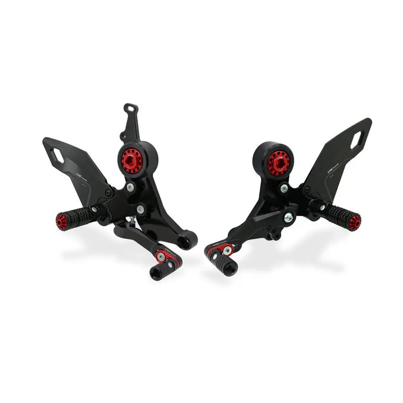 Quantità Limitata Pedane Pilota Cnc Racing Monster 937 nero rosso-