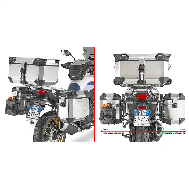 Portavaligie laterale Givi PLO1201CAM- A Buon Prezzo