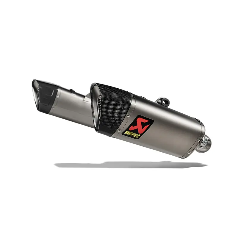 Akrapovic Omologato Titanio Slip On HM 698 Mono- Esclusivo