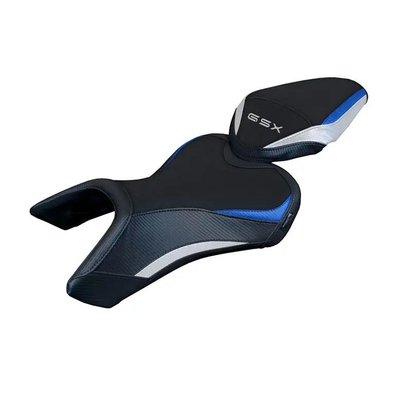 Nuovo Arrivo Rivestimento Sella Niigata GSX 8S bianco blu-