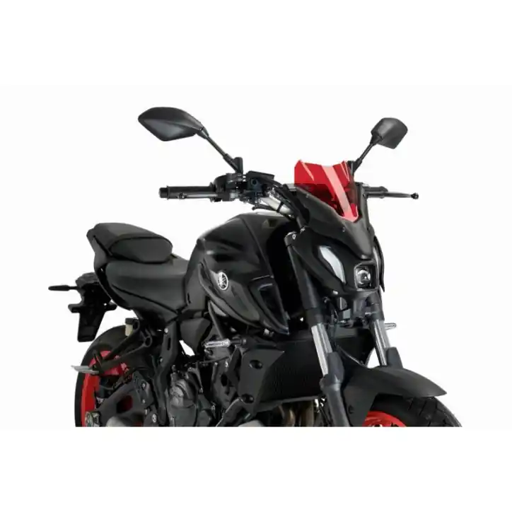 Bestseller Cupolino Puig Sport Yamaha MT-07 rosso-