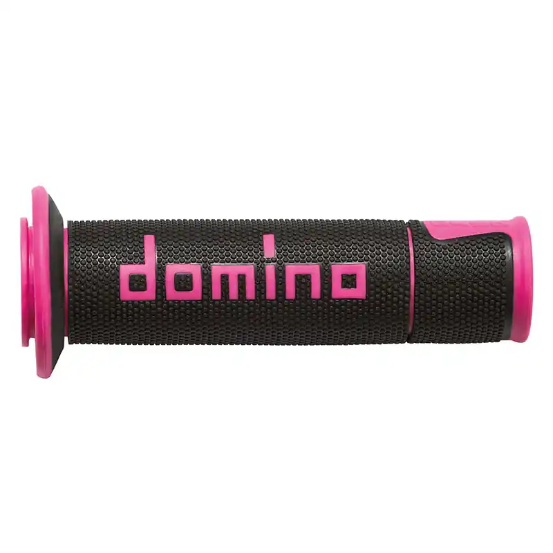 Coppia Manopole Domino A450 nero fucsia- Promo Stagionale