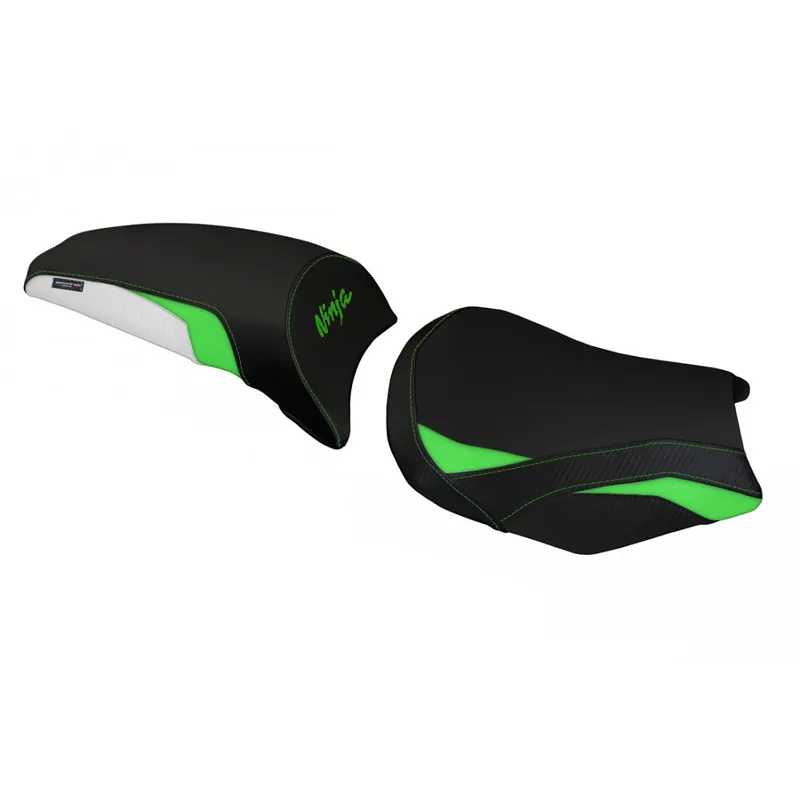 Prezzo Di Fabbrica Rivestimento Sella Sihu Ninja 650 verde bianco-