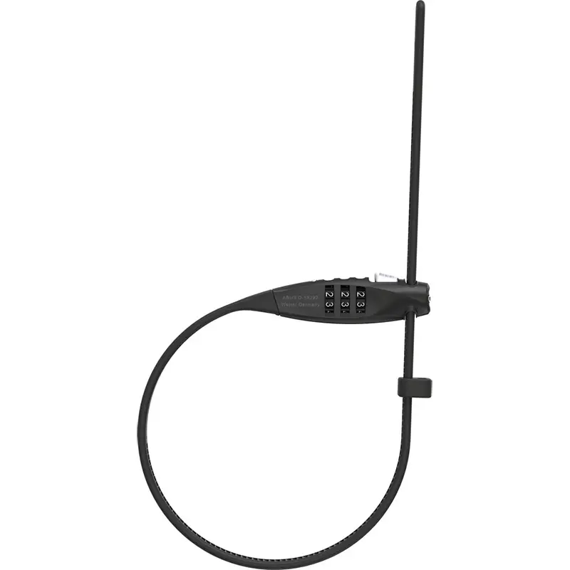 Consegna Rapida Abus Combiflex Travel Guard nero-