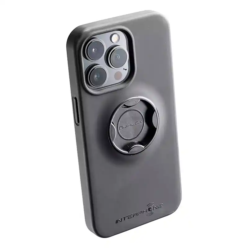 Custodia Interphone Quiklox Iphone 14 Pro nero- Bestseller