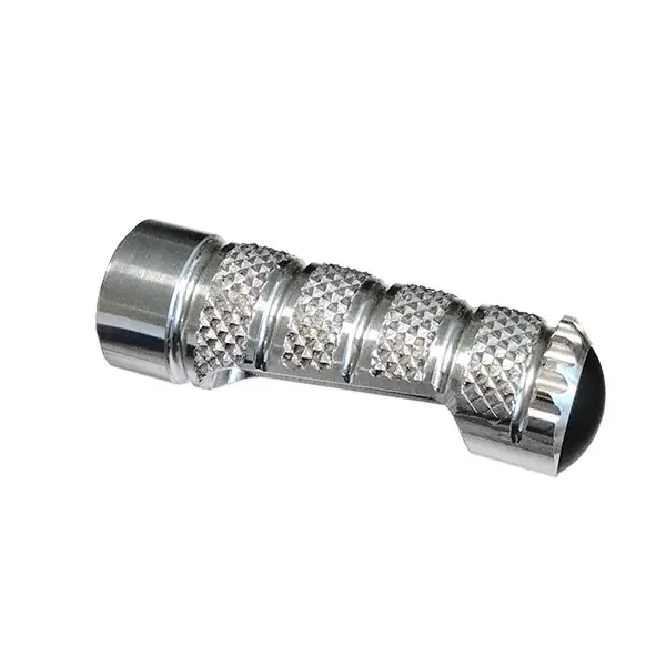 Poggiapiede Fisso Lightech Track System M8x45 argento- Offerta Limitata