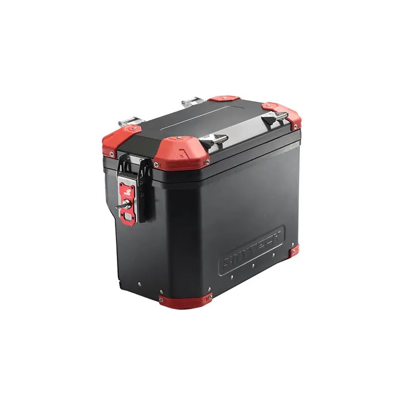 Valigia Scaricata MyTech Model-X 41 LT nero rosso- Di Tendenza