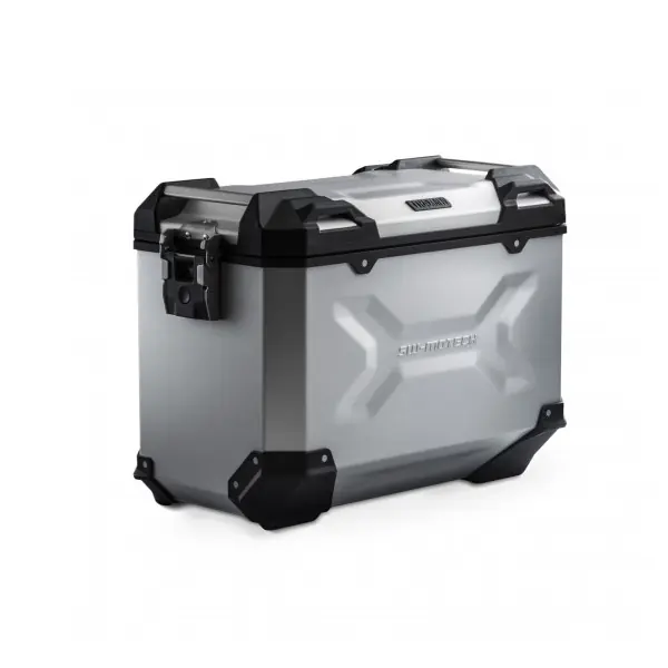 Valigia Laterale Sinistra Sw Motech Trax ADV L argento- Prezzo Ridotto