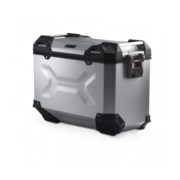 Nuova Collezione Valigia Laterale Destra Sw Motech Trax ADV L argento-