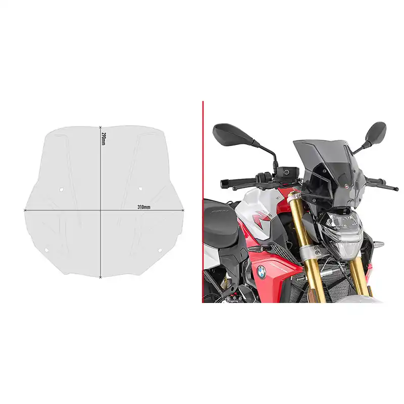 A Buon Prezzo Cupolino Givi 5139S intermedio-