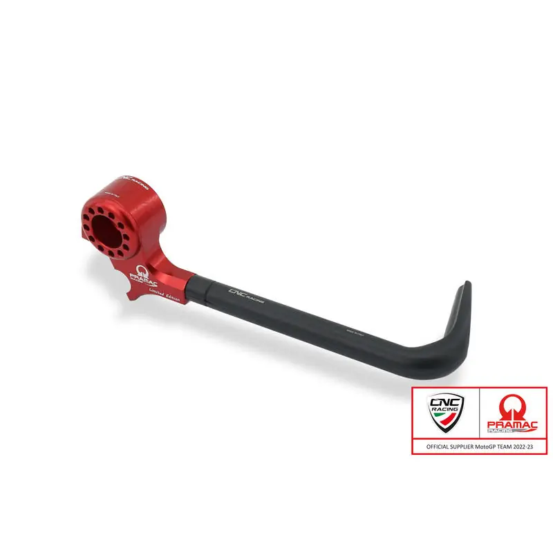Protezione Leva Freno CNC Racing Street Pramac rosso- Popolare