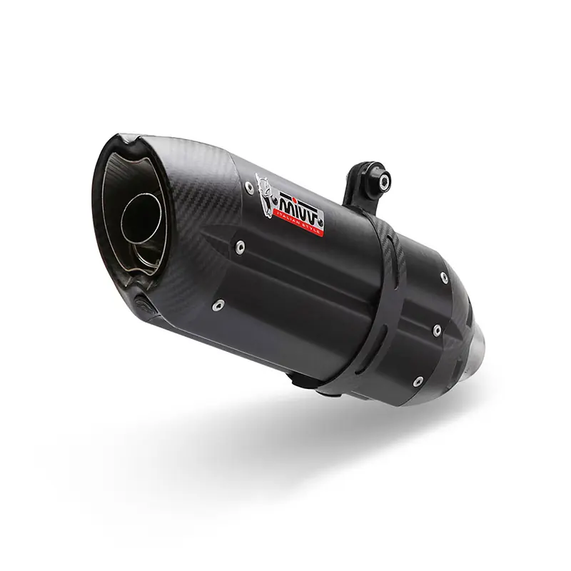 Occasione Imperdibile Kit Completo Mivv Suono Inox Racing T-MAX 500 2011 nero-