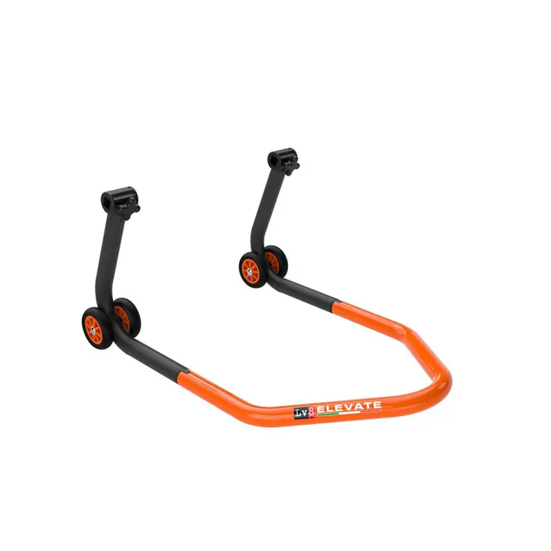 Cavalletto Posteriore LV8 U-Stand Cursori Gomma arancio- Sconto