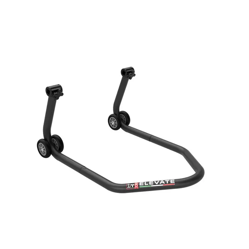 Prezzo Di Fabbrica Cavalletto Posteriore LV8 U-Stand Cursori V nero-