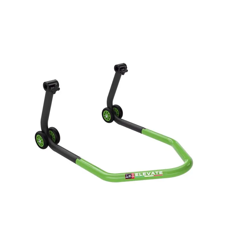 Offerta Cavalletto Posteriore LV8 U-Stand Cursori Gomma verde-