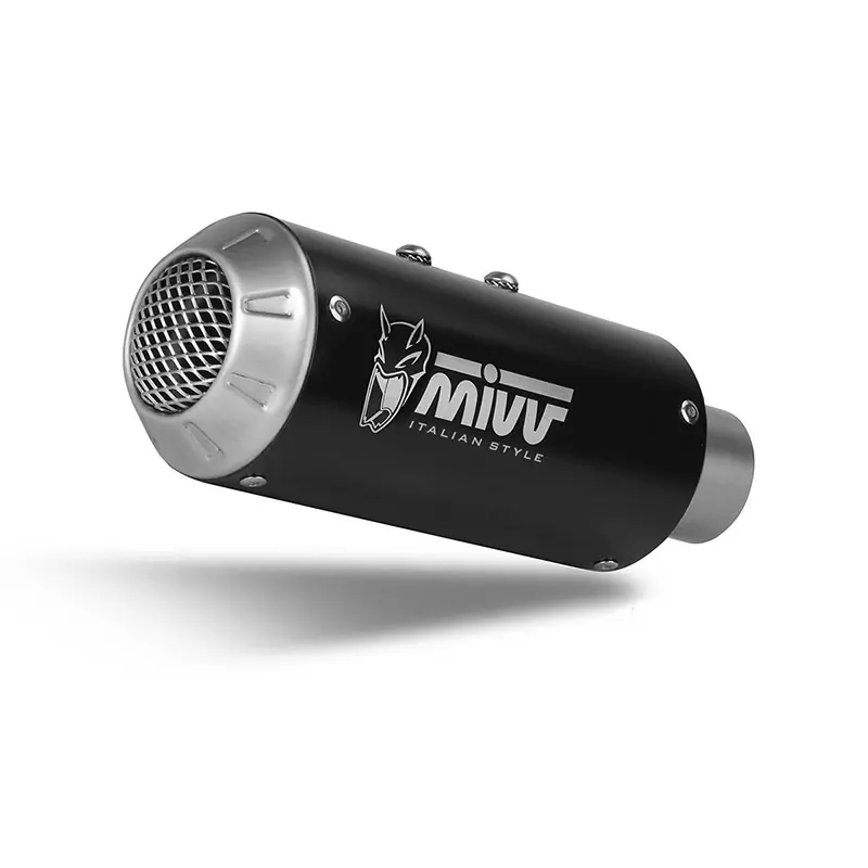 Miglior Prezzo Mivv MK3 Nero Inox Euro 4 Slip On GSXS Katana-