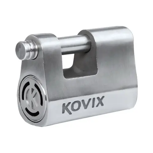 Lucchetto a perno Kovix KBL16 grigio- Must-Have
