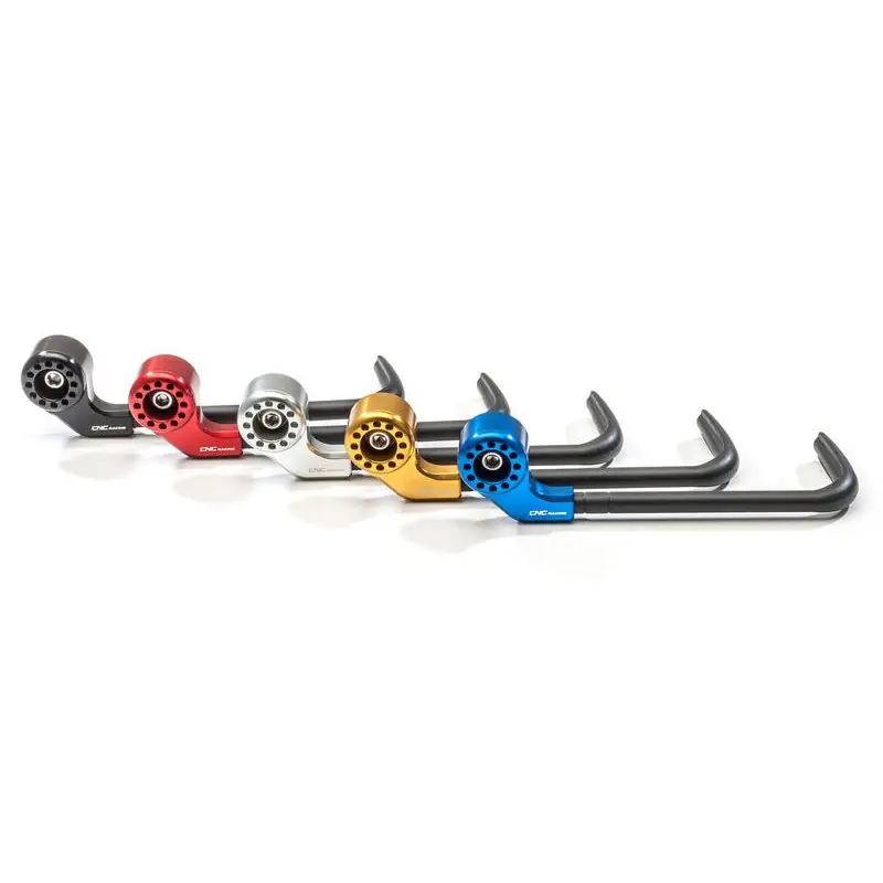 Consegna Rapida Protezione Leva Freno Cnc Racing PL100S argento-
