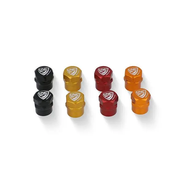 Tappi Valvole Ruota Cnc Racing KS252O arancio- Esclusivo