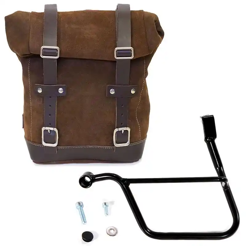 Borsa in cuoio+Telaio SX Unit Garage 1013SX marrone- Consegna Rapida