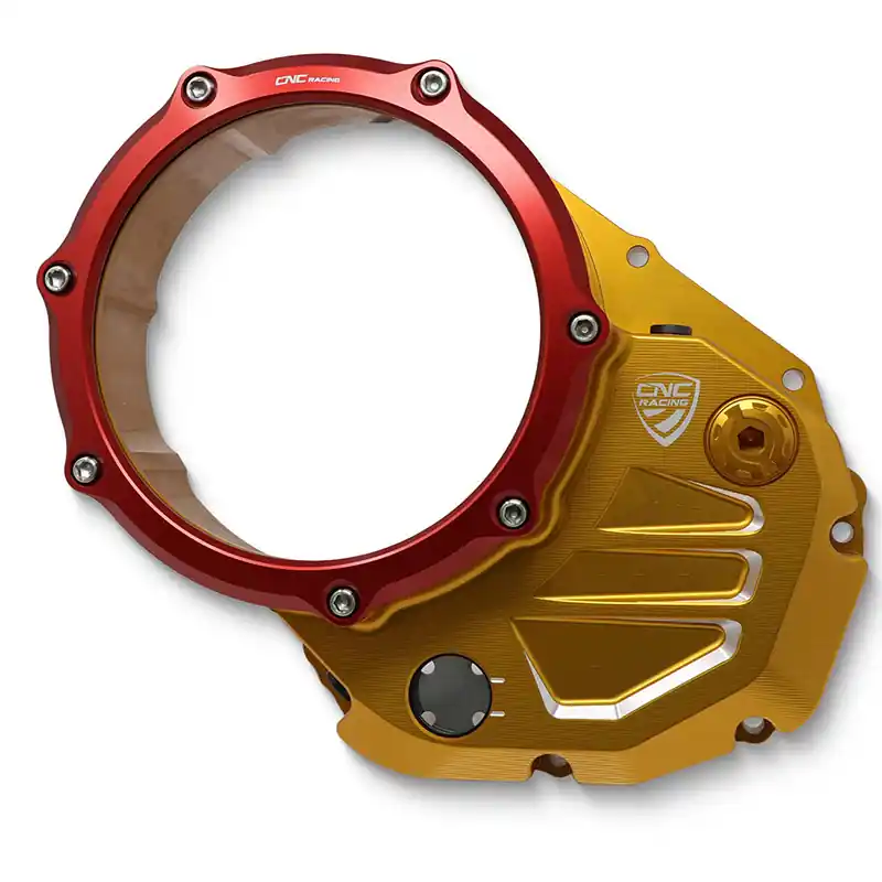 Spedizione Gratuita Carter Frizione CNC Racing CA501 oro rosso-