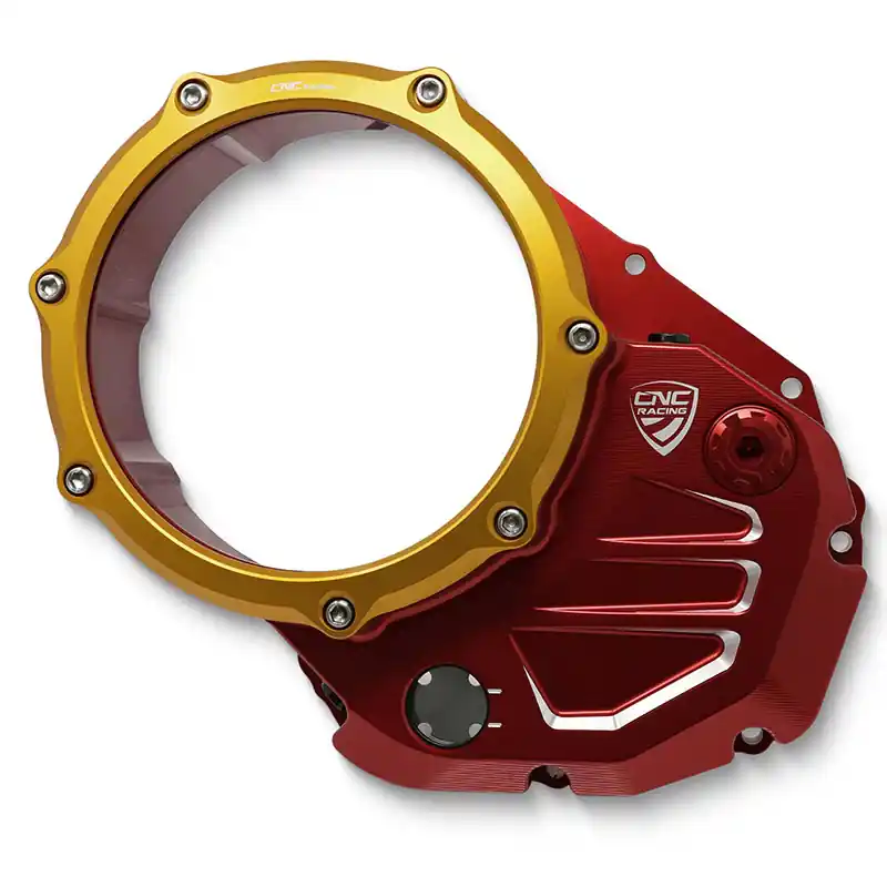 Nuova Collezione Carter Frizione CNC Racing CA501 rosso oro-