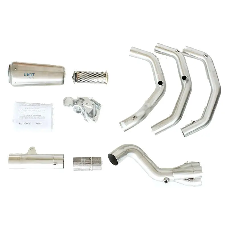 Kit Completo Unit Garage Omologato Inox Yamaha MT09- Ordina Subito