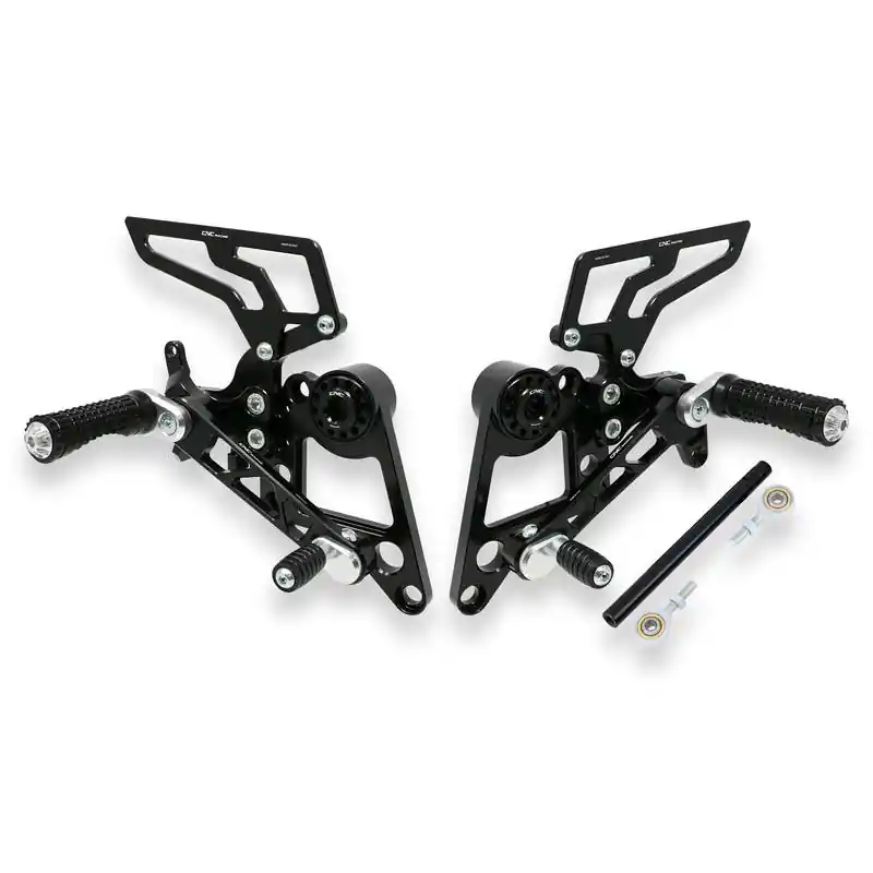 Pedane Cnc Racing Ducati Monster S2/4R nero- Scelto Dai Clienti
