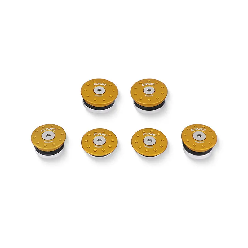 Esclusivo Tappi Telaio Cnc Racing Hypermotard 950 oro-