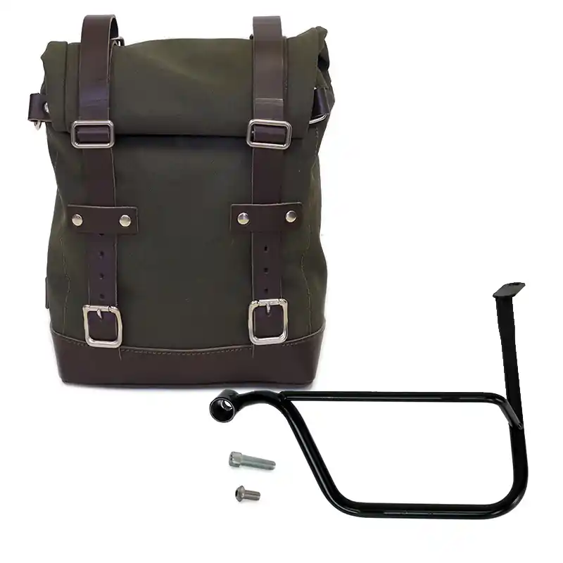 Unit Garage Canvas+Telaio SX Triumph Speed Twin verde- Occasione