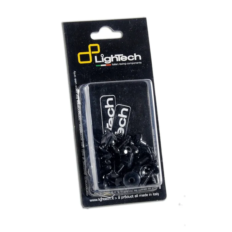 LIGHTECH Kit Viti Carena BMW S1000R (14-17) Nero- Popolare
