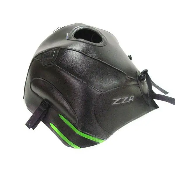 Bagster Borsa copri serbatoio nero verde per Kawasaki ZZR 1400- Scelto Dai Clienti