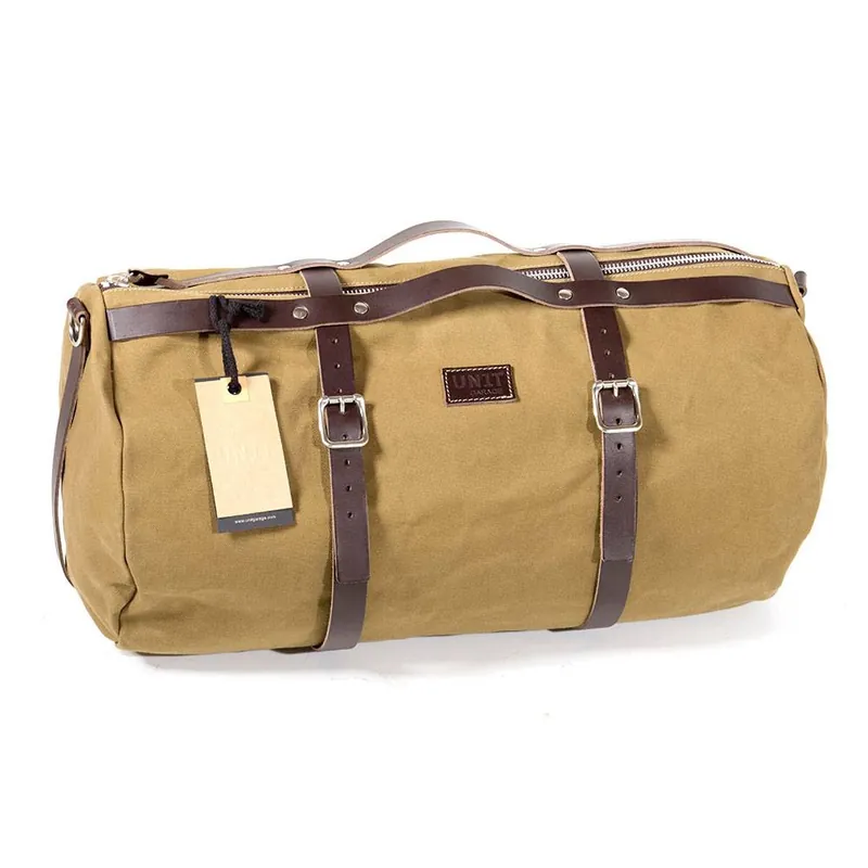 Bestseller Unit Garage Borsa Duffle Kalahari 25L Canvas Marrone-