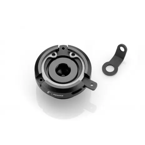 Rizoma Tappo carico olio motore TP100B Nero- Spedizione Espresso