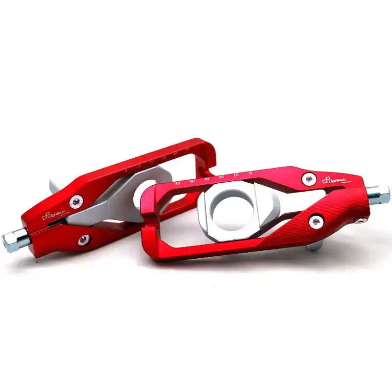 Tendicatore Catena Lightech ZX-10R rosso- Occasione Imperdibile