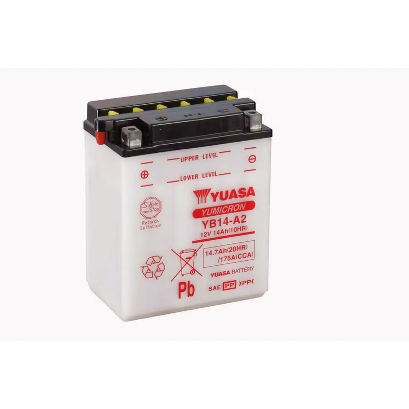 OKYAMI Batteria YB14-A2 C/ACID- Professionale