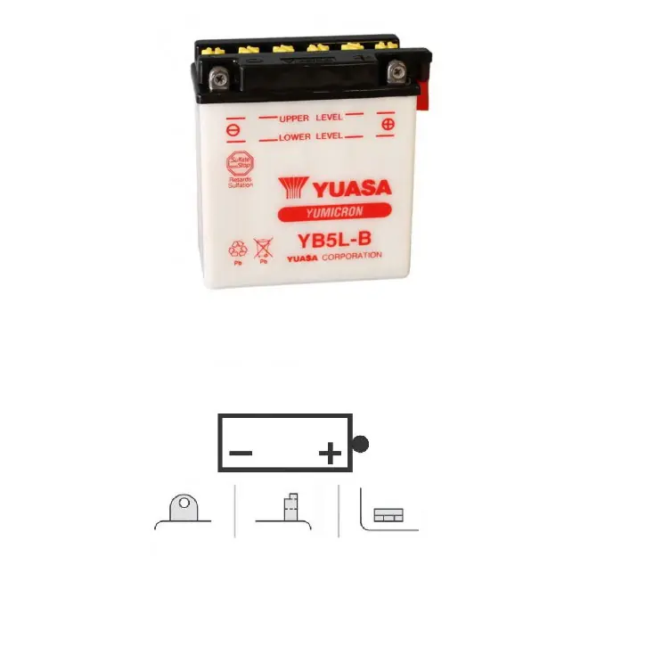 OKYAMI BATTERIA YB5L-B C/ACIDO- Spedizione Gratuita