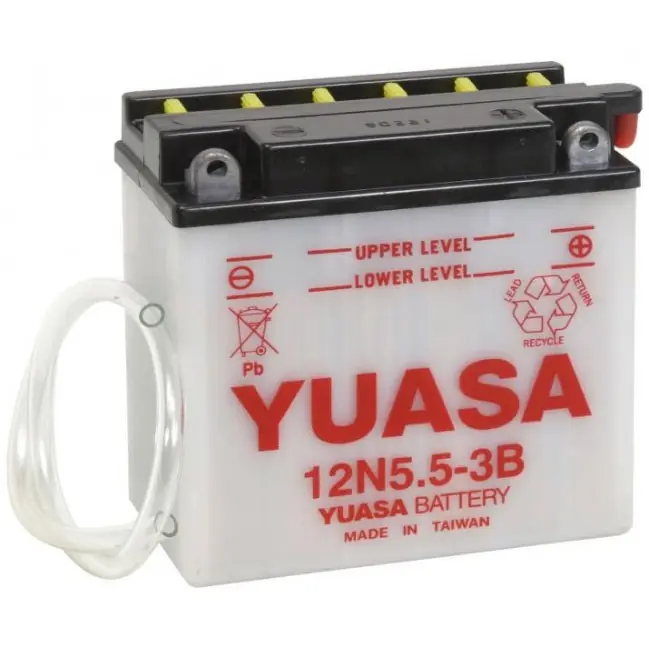 Popolare OKYAMI BATTERIA 12N5,5-3B CON ACIDO-