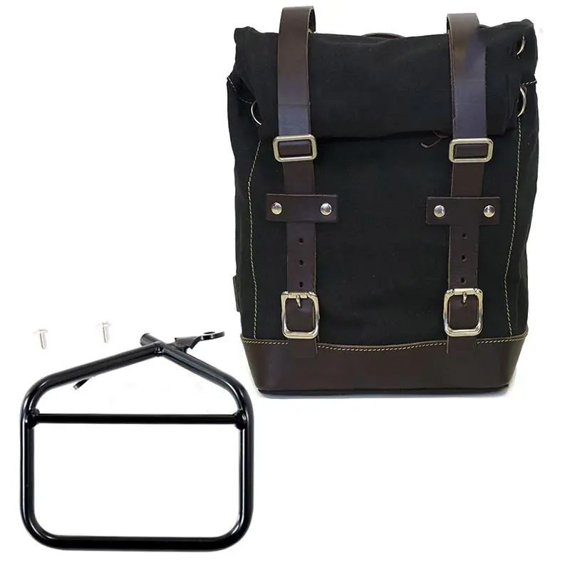 Promozione Kit Borsa Laterale Unit Garage U001-1007 nero marrone-
