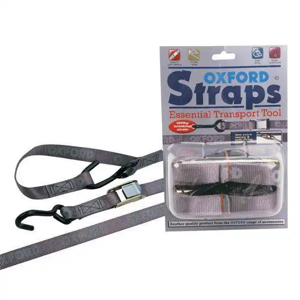 Prezzo Basso OXFORD COPPIA CINGHIE REGOLABILI 2m X FISSAGGIO MOTO-